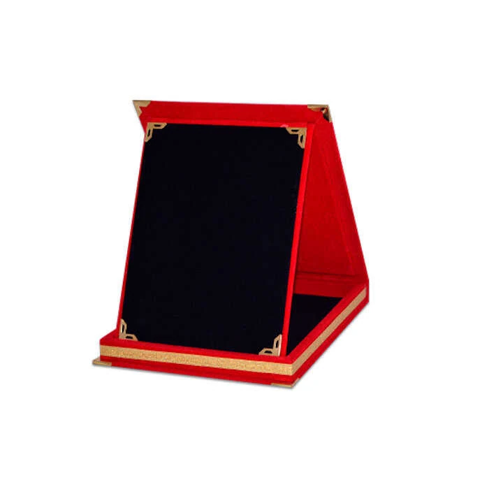 Plaket Kutusu 15x20 Albüm Kutu Kırmızı Dikey