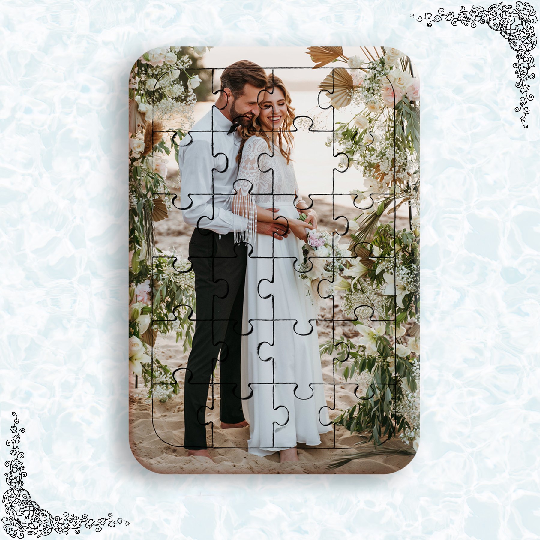 Renkli Baskılı Puzzle