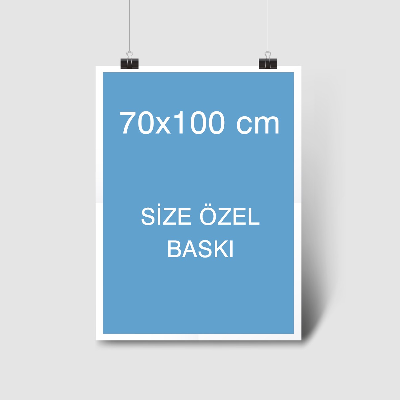 70x100 cm Renkli Baskılı Poster
