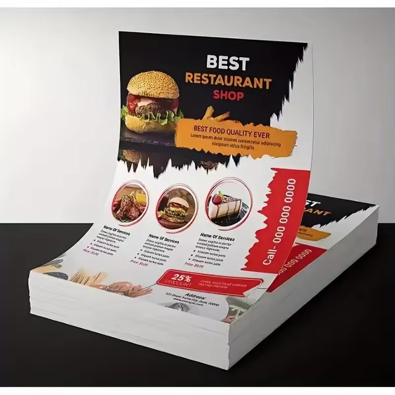 A3 Broşür 150gr Kuşe Ön Arka Baskılı