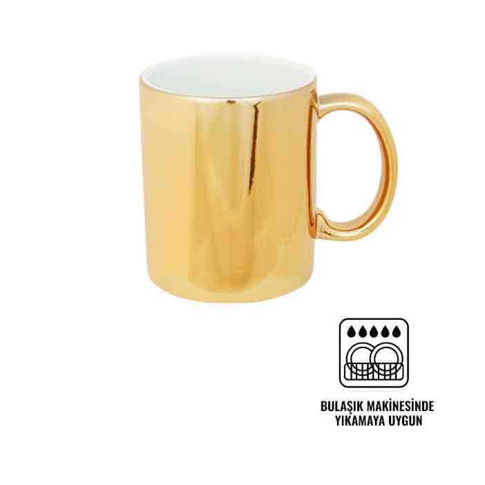 Metalik Altın Yaldız Kupa