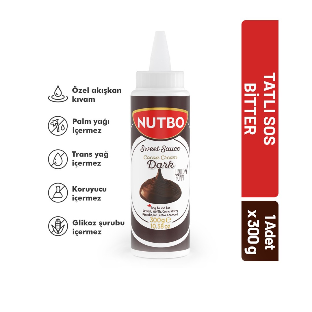 Nutbo Tatlı Sos Bitter 300gr