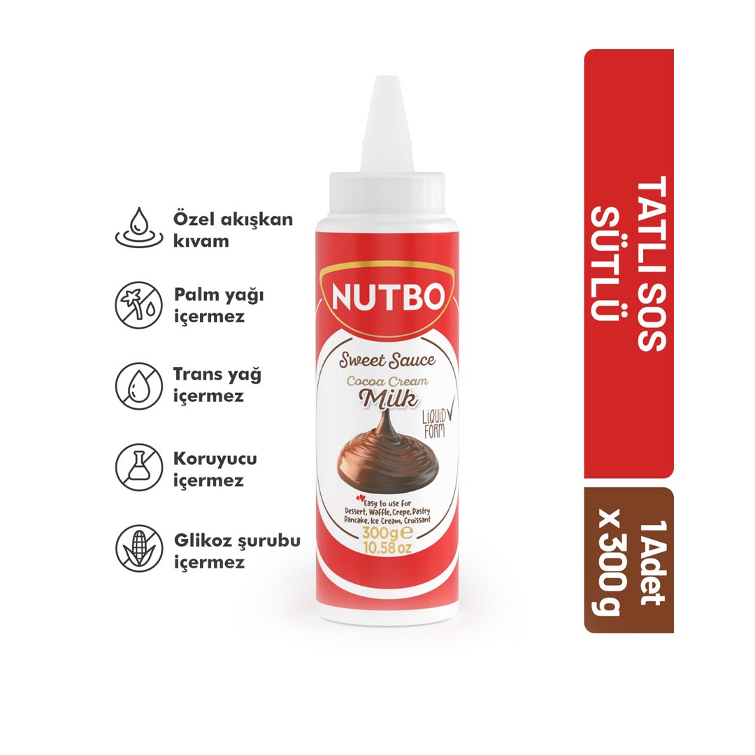 Nutbo Tatlı Sos Sütlü 300gr