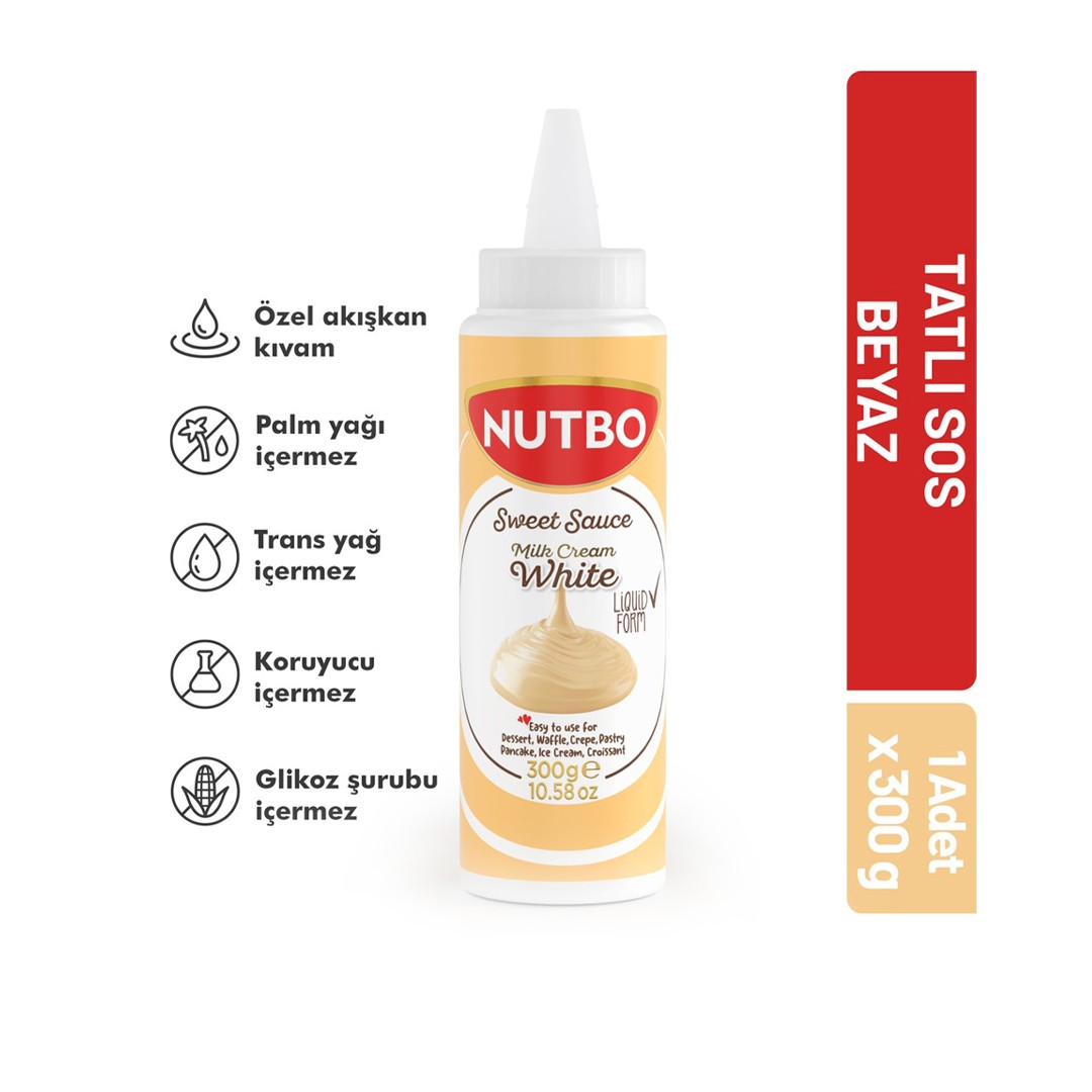 Nutbo Tatlı Sos Beyaz 300gr