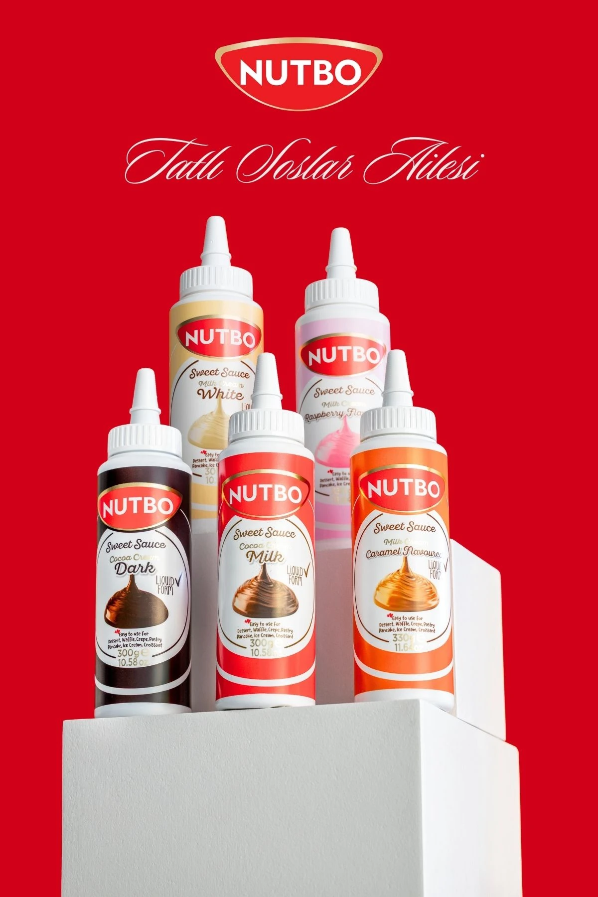 Nutbo Tatlı Sos Bitter 300gr