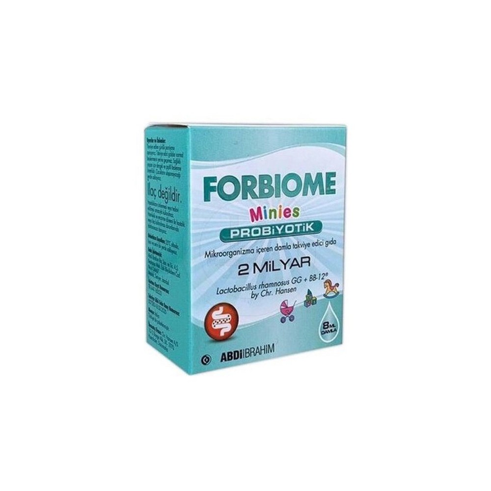 Forbiome Minies Probiyotik Damla 8 ml