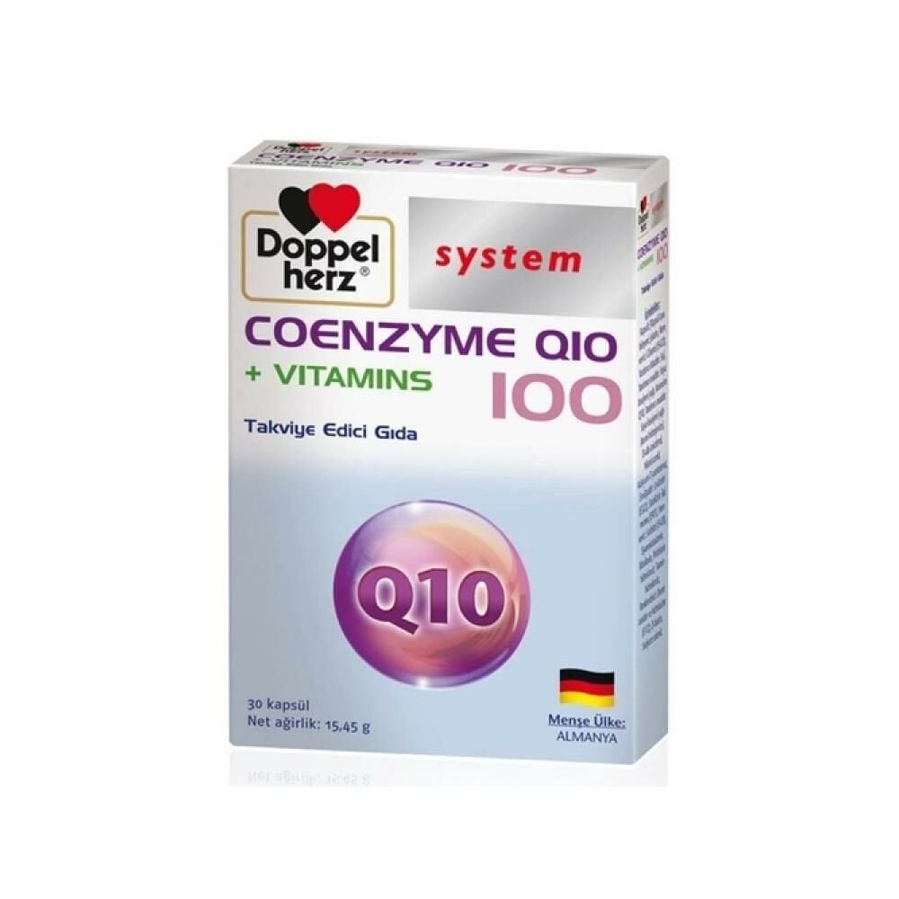 Doppelherz Koenzim Q10 + Vitamins 100 Mg 30 Kapsül