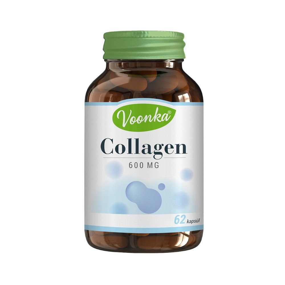 Voonka Collagen 600 mg Kolajen 62 Kapsül