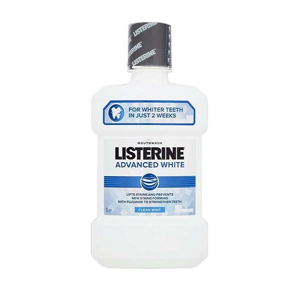 Listerine Advanced White Hafif Tat Ağız Bakım Suyu 1000 ml