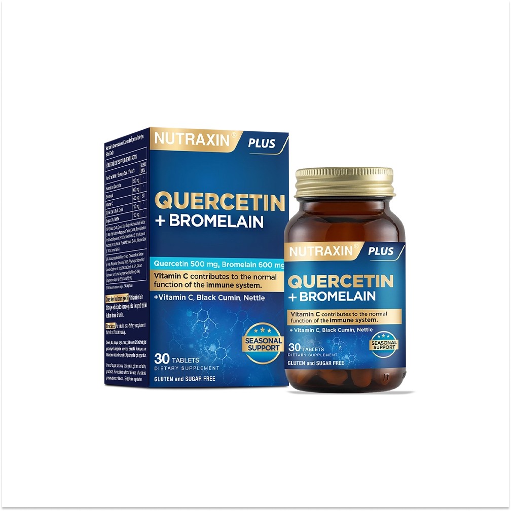 Nutraxin Quercetin Bromelain 30 Tablet