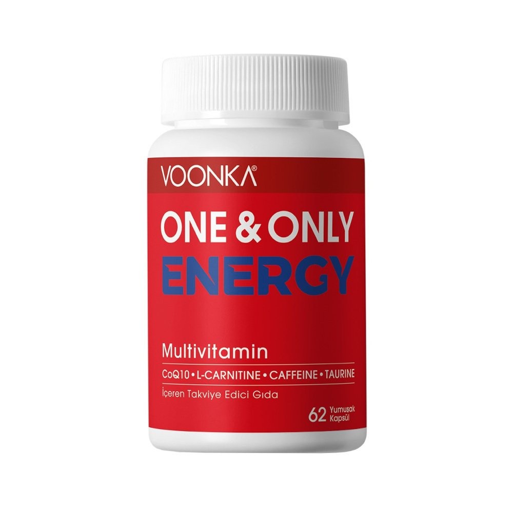 Voonka One & Only Energy Multivitamin 62 Kapsül