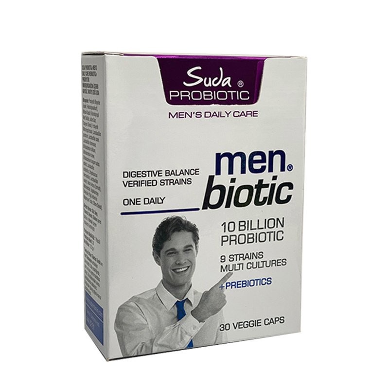 Suda Probiotic Menbiotic Erkekler İçin Probiyotik 30 Kapsül