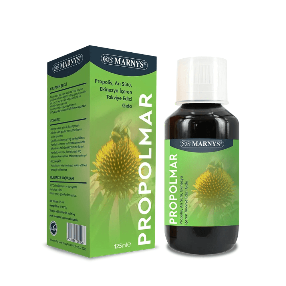 Marnys Propolmar Propolis ve Ekinezya Şurup 125 ml