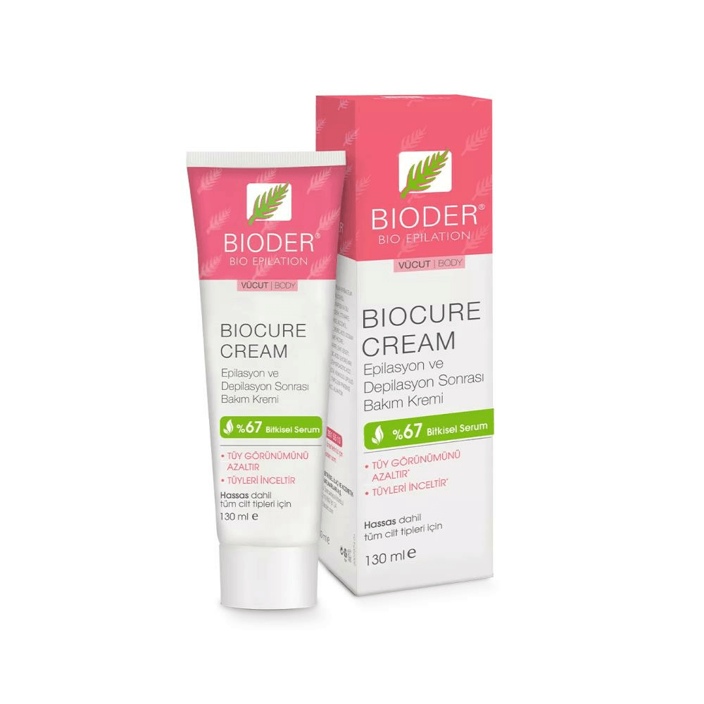 Bioder Biocure Vücut İçin Tüy Azaltıcı Krem 130 ml