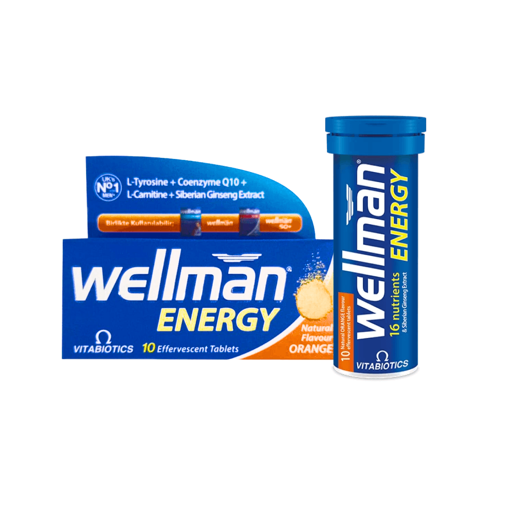 Vitabiotics Wellman Energy 10 Efervesan Tablet