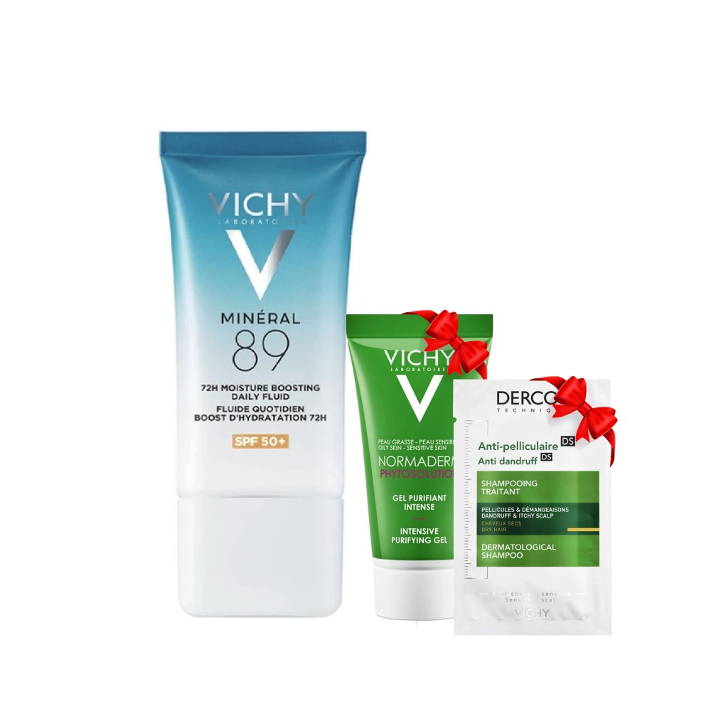 Vichy Mineral 89 Moisture Boost Daily Fluid SPF50+ Güneş Kremi 50 ml