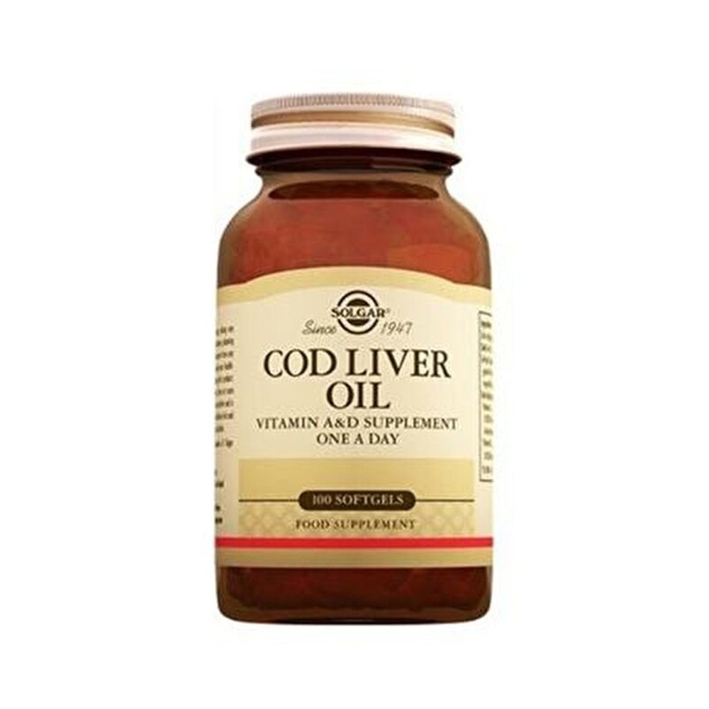 Solgar Cod Liver Oil 100 Kapsül