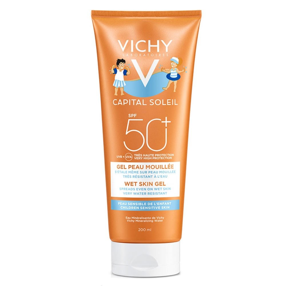 Vichy Capital Soleil SPF50 Çocuklar İçin Yüksek Korumalı Yüz ve Vücut Sütü 200 ml