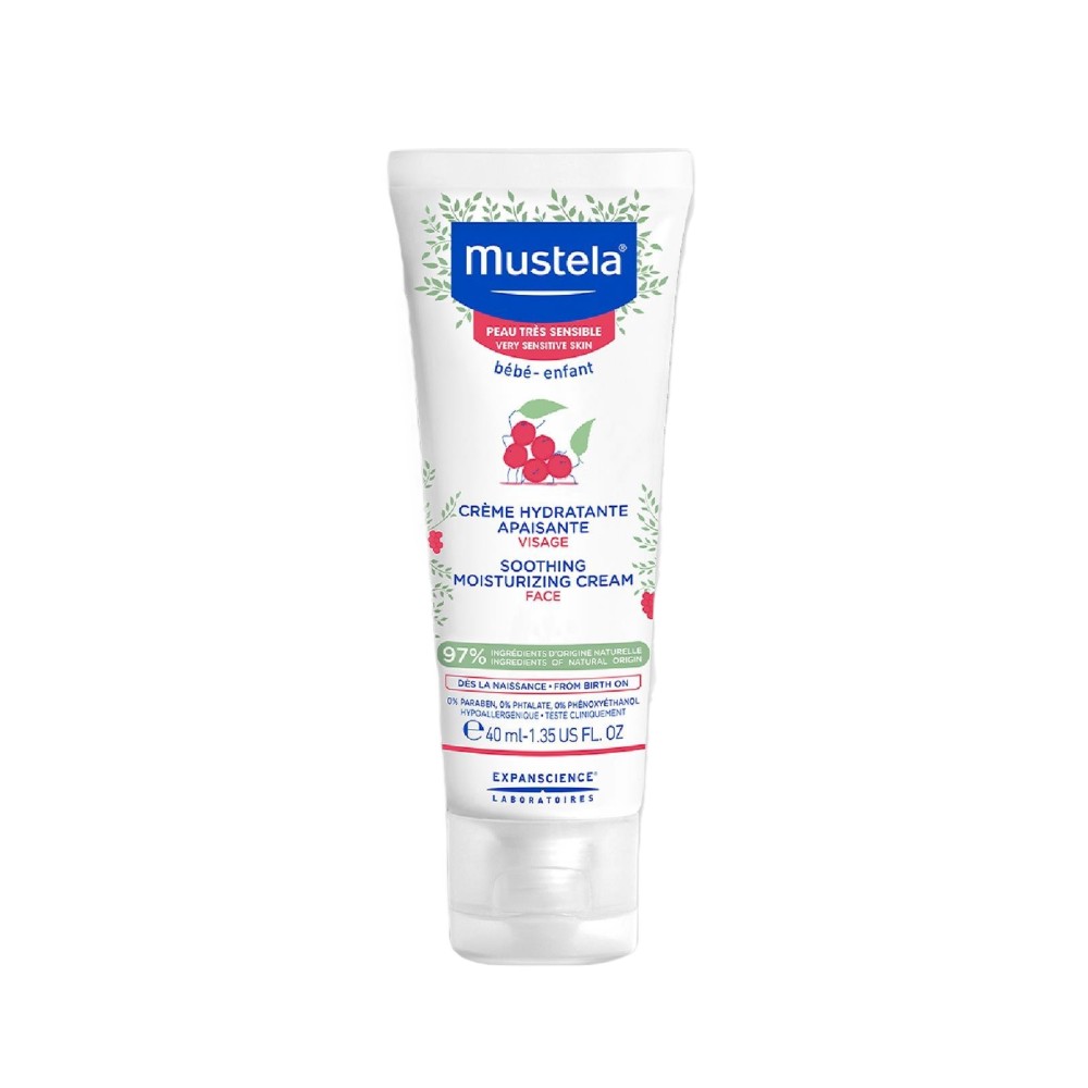 Mustela Soothing Moisturizing Yüz Kremi 40 ml