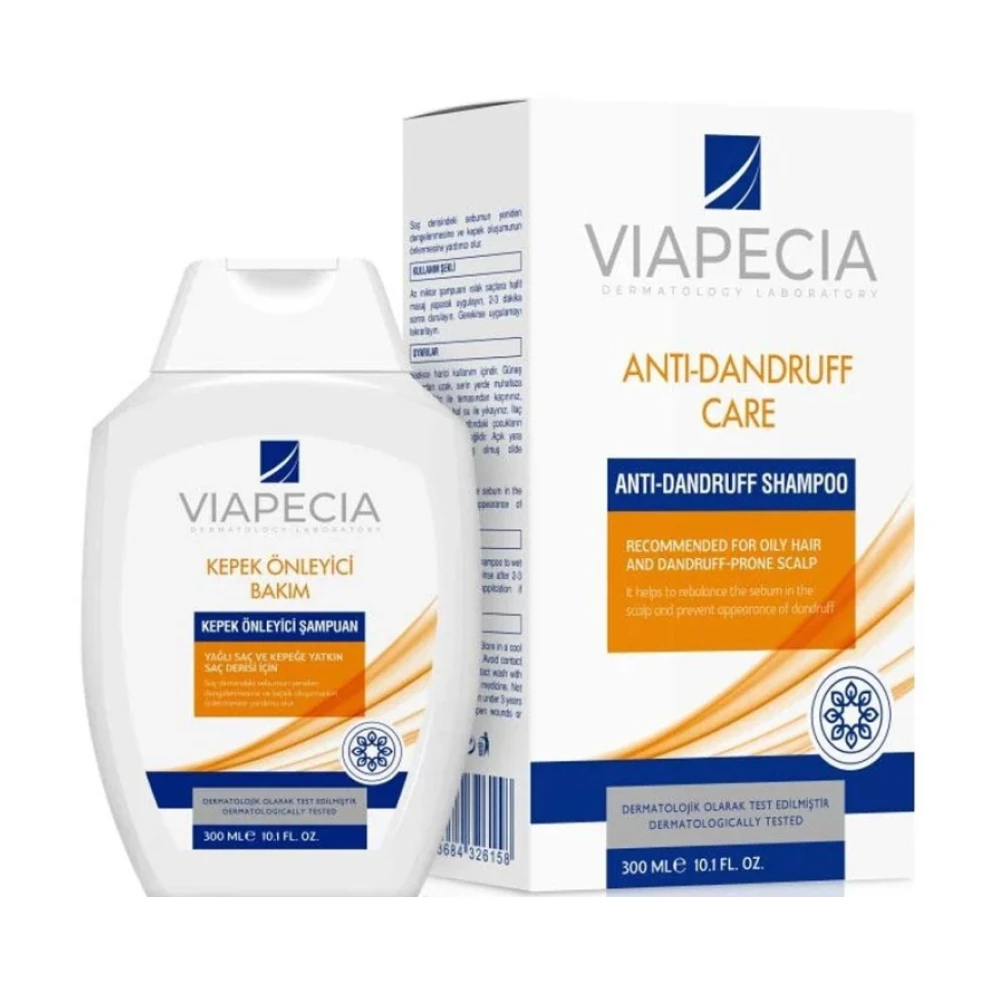 Viapecia Anti-Dandruff Care Kepek Önleyici Şampuan 300 ml