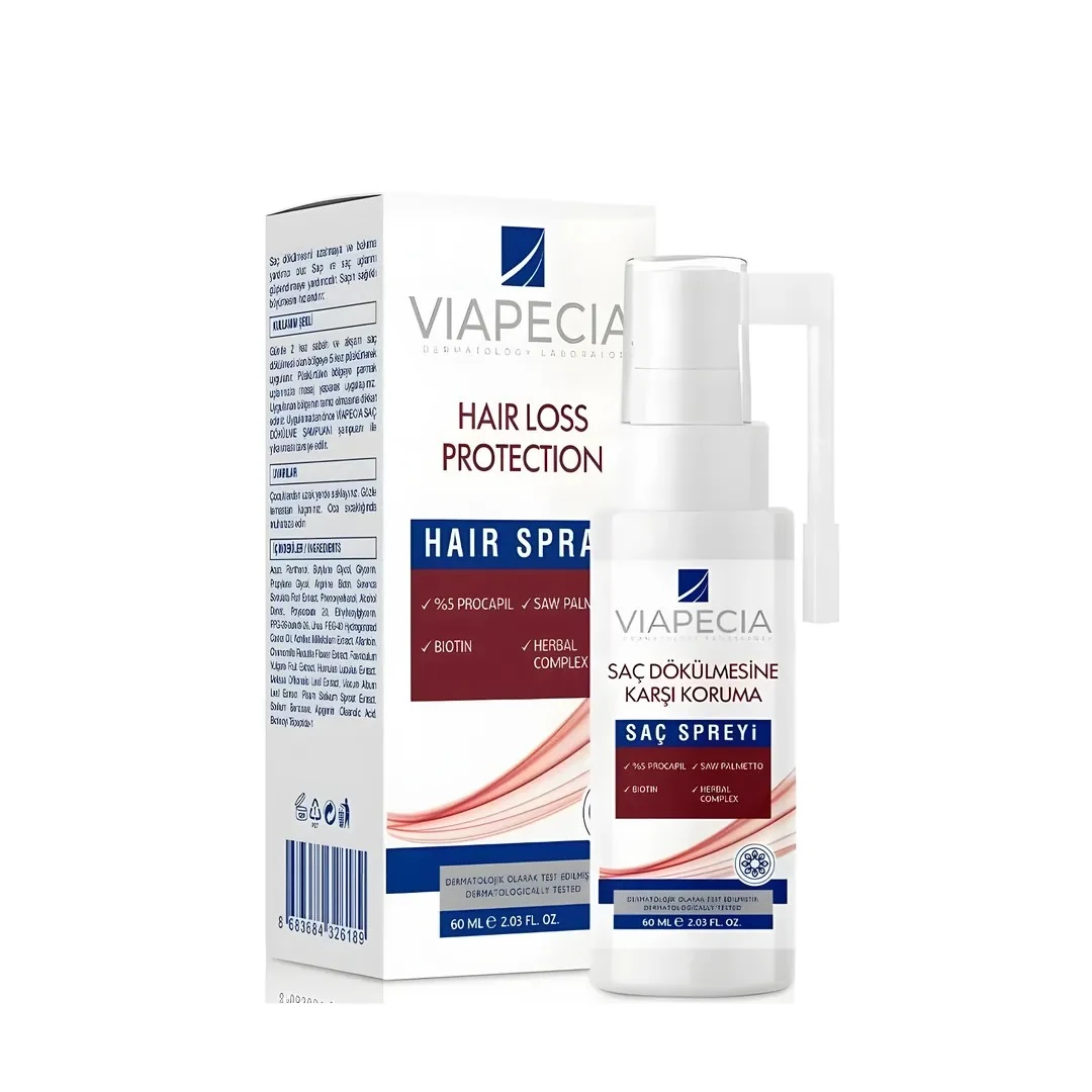 Viapecia Hair Loss Protection Saç Dökülmesine Karşı Sprey 60 ml