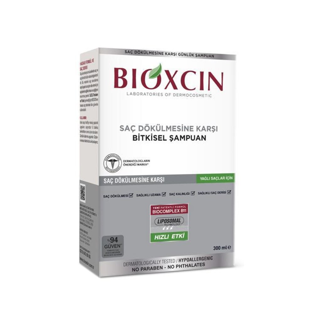 Bioxcin Genesis Yağlı Saçlar İçin Saç Dökülme Karşıtı Şampuan 300 ml