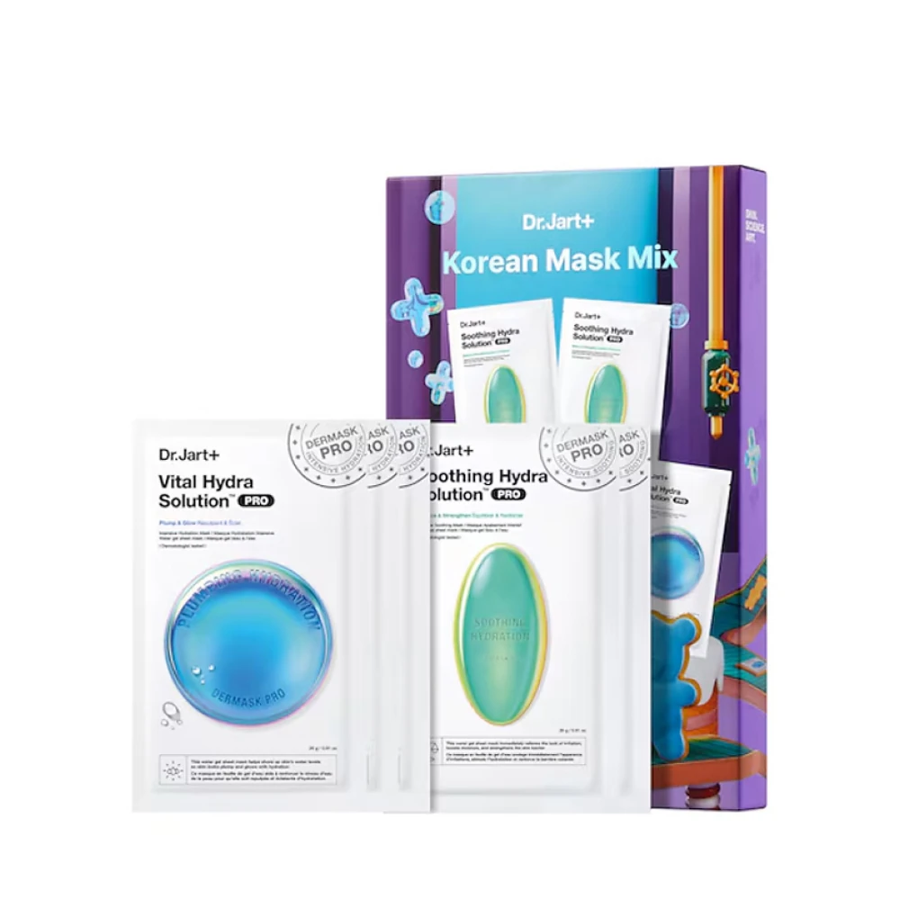 Dr. Jart+ Korean Max Mix Canlandırıcı ve Yatıştırıcı Maske Seti