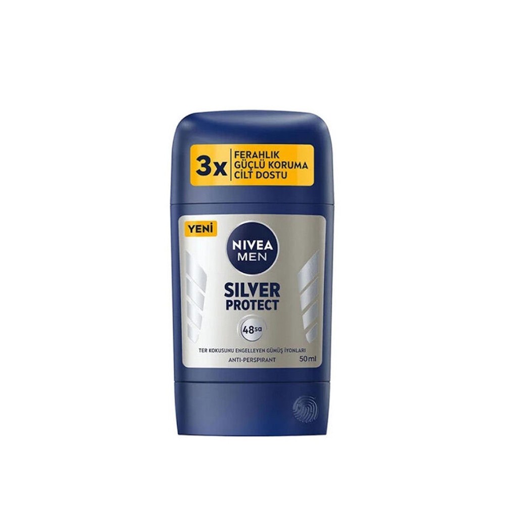 Nivea Men Silver Protect Erkek Stick Deodorant 50 ml
