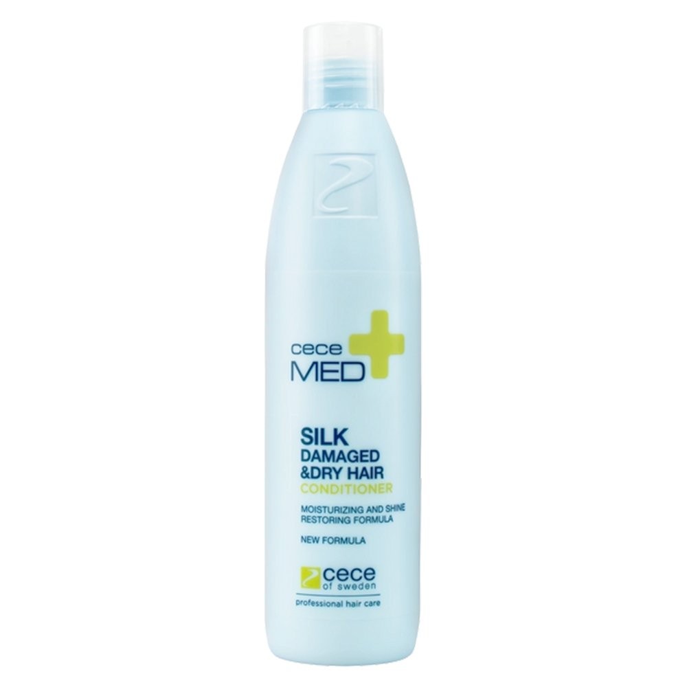 Cecemed Silk Damaged And Dry Hair Conditioner Kuru ve Hasarlı Saçlar İçin Bakım Kremi 300 ml
