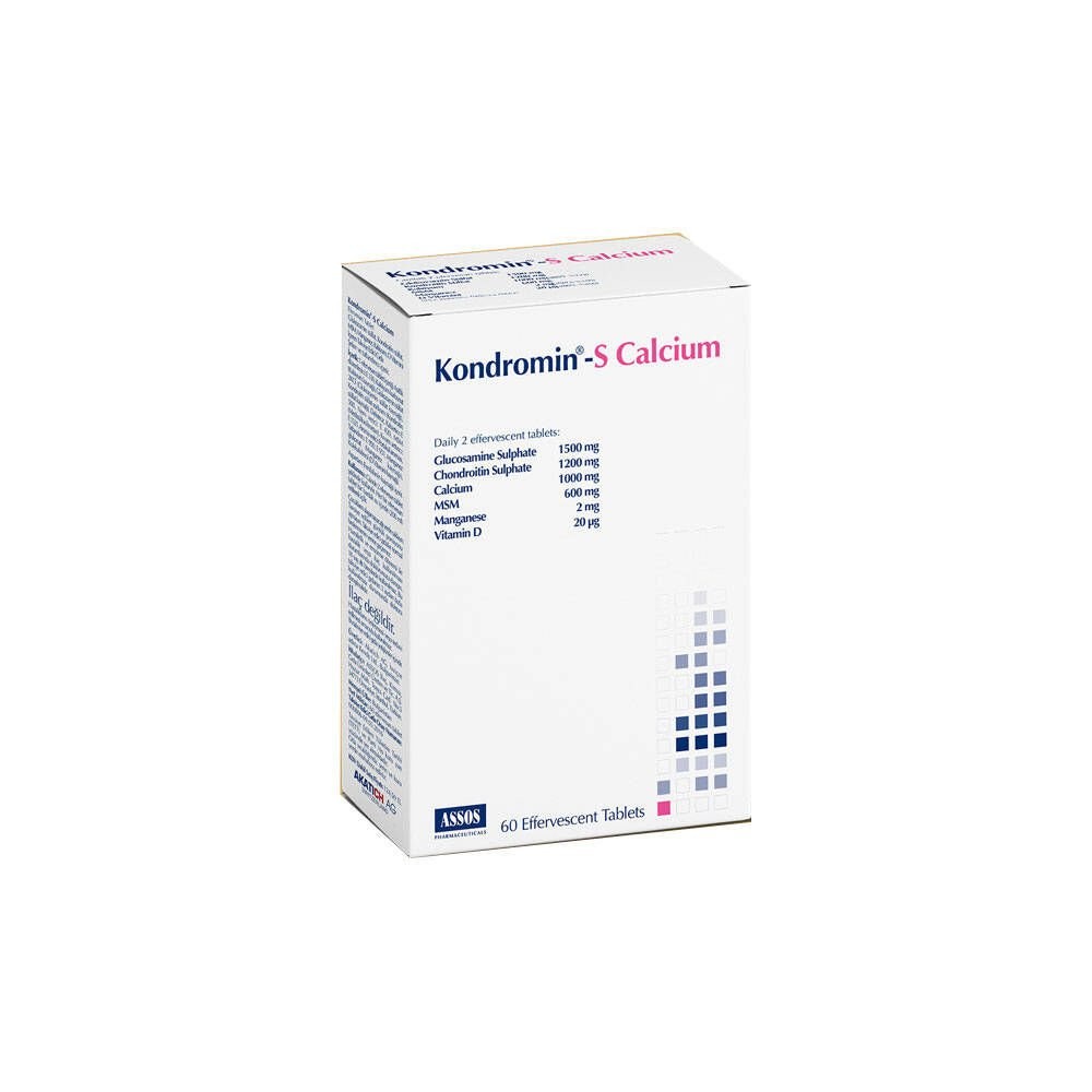 Assos Kondromin-S Kalsiyum Efervesan 60 Tablet