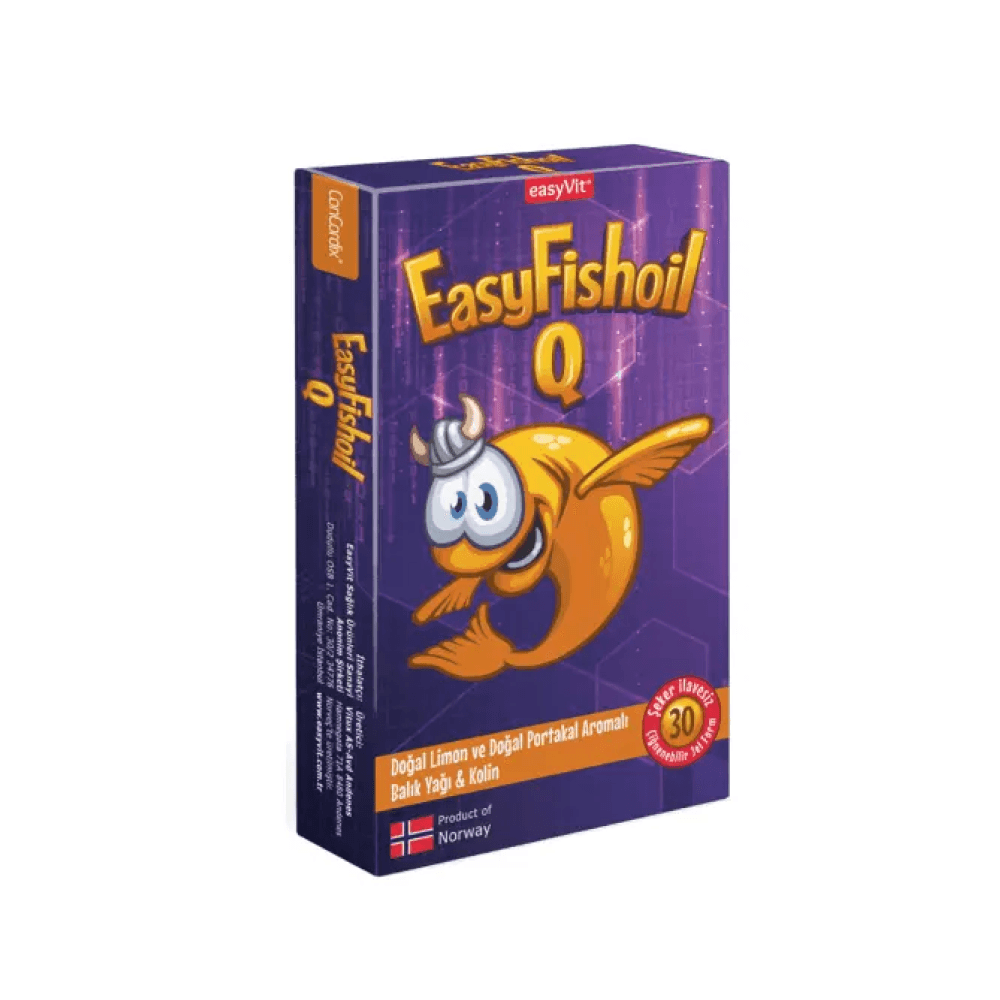 Easy Fish Oil Q Balık Yağı 30 Tablet