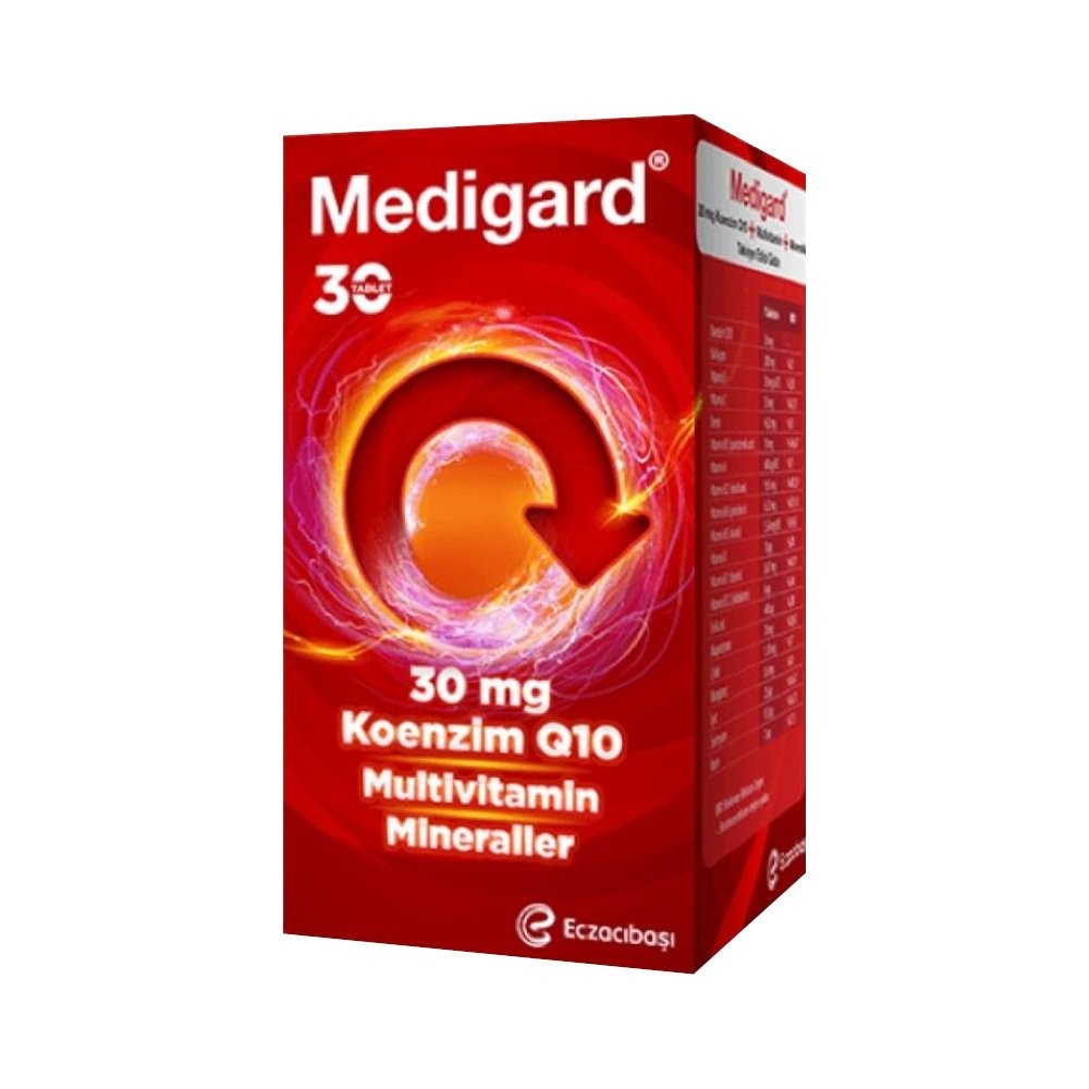 Medigard Koenzim ve Multivitamin 30 Tablet