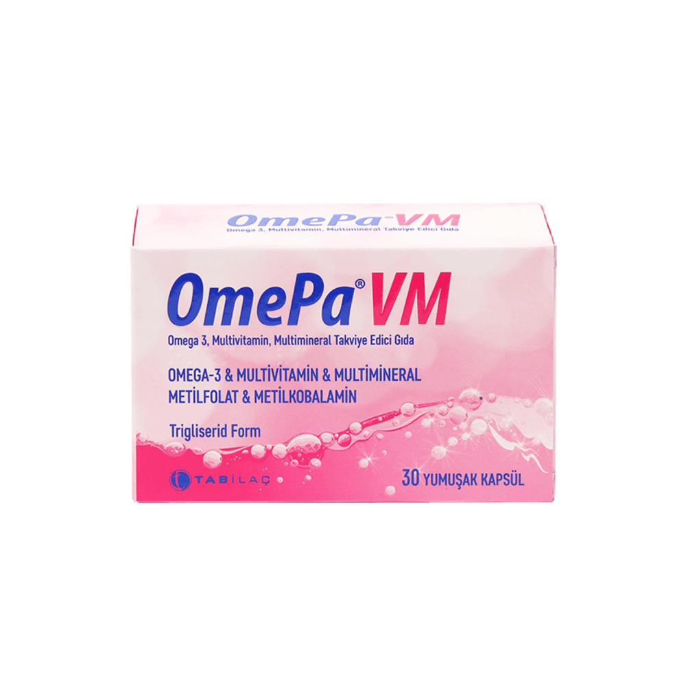 Omepa VM 30 Yumuşak Kapsül