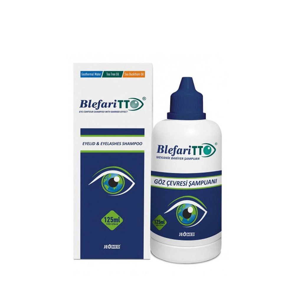 TTO Blepharitto Göz Çevresi Şampuanı 125 ml