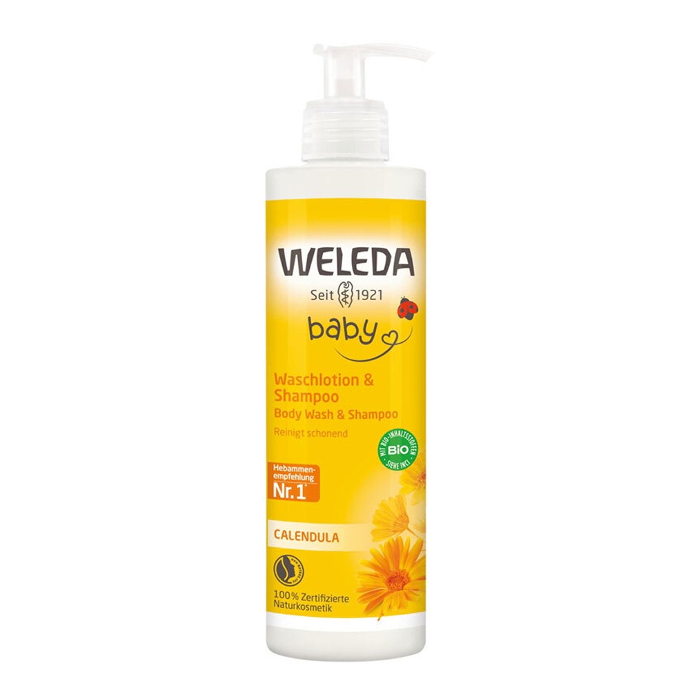 Weleda Baby Calendula Özlü Organik Saç ve Vücut Şampuanı 400 ml