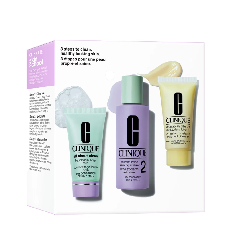 Clinique 3 Step 3 Adımlı Cilt Bakım Seti - Cilt Tipi 2