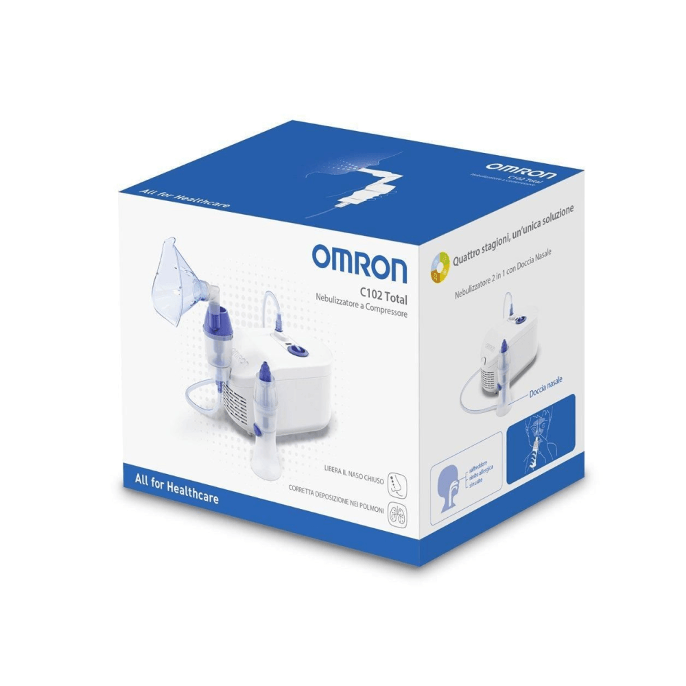 Omron C102 Total Kompresörlü Nebulizatör - 4015672111219 | Kozvit