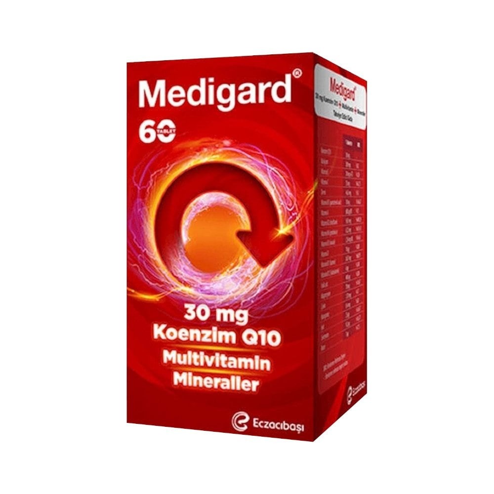 Medigard Koenzim ve Multivitamin 60 Tablet