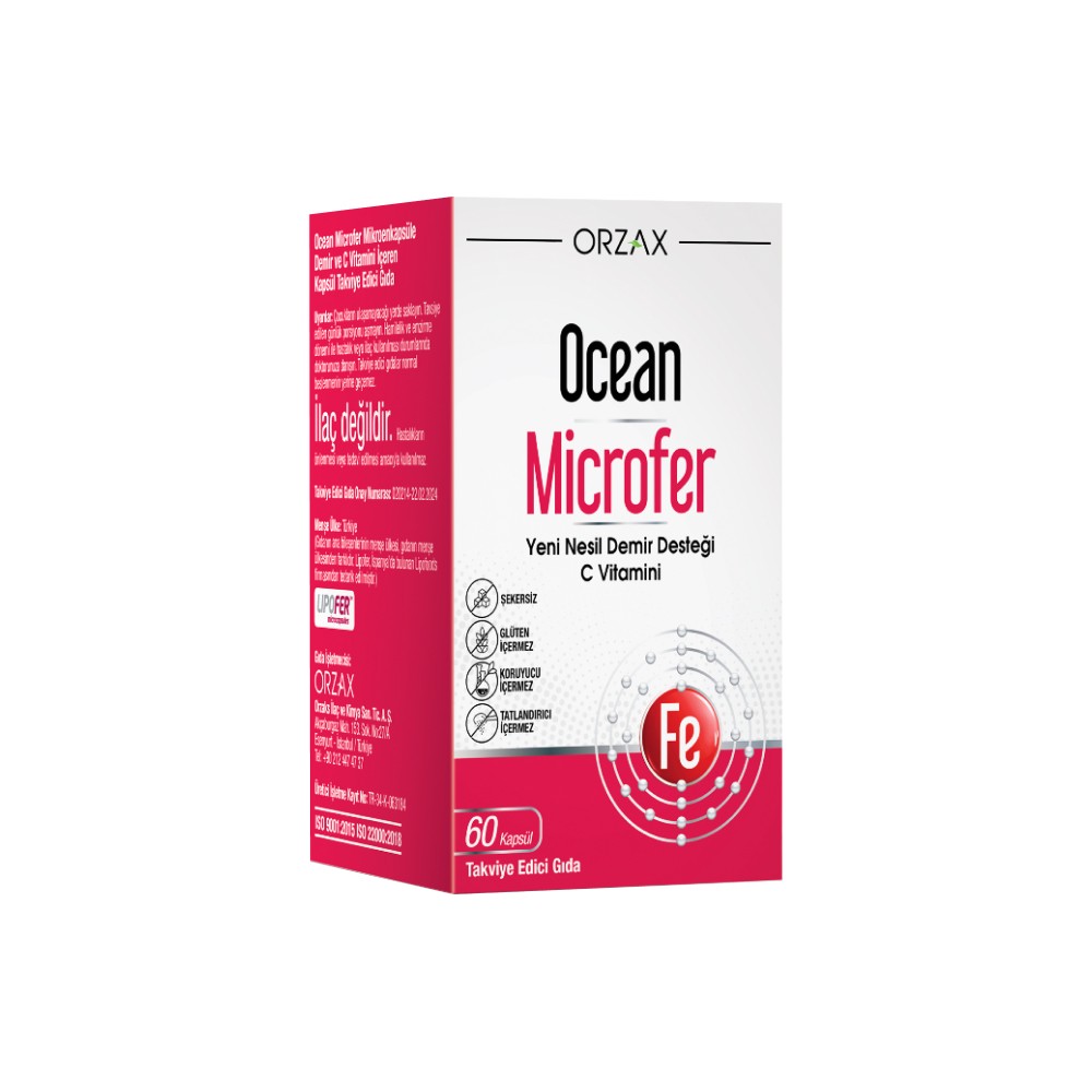 Orzax Ocean Microfer 60 Kapsül