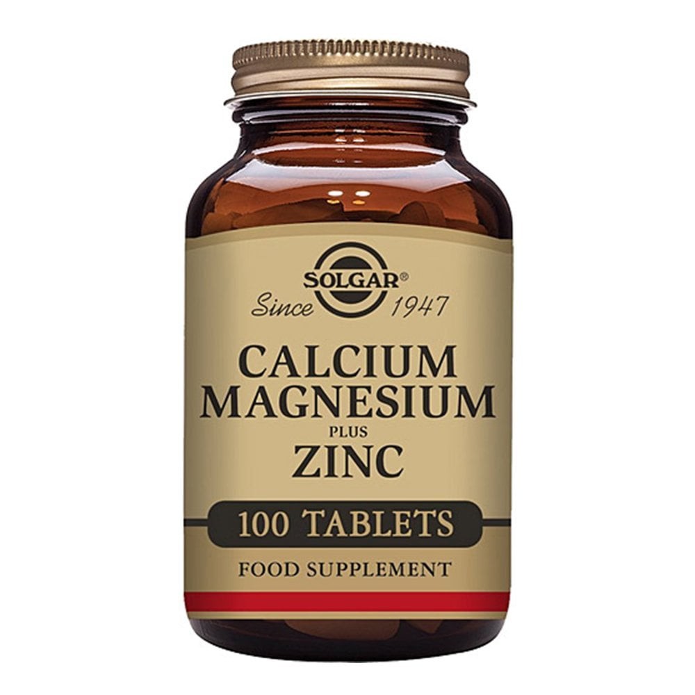 Solgar Calcium Magnesium Plus Zinc 100 Tablet