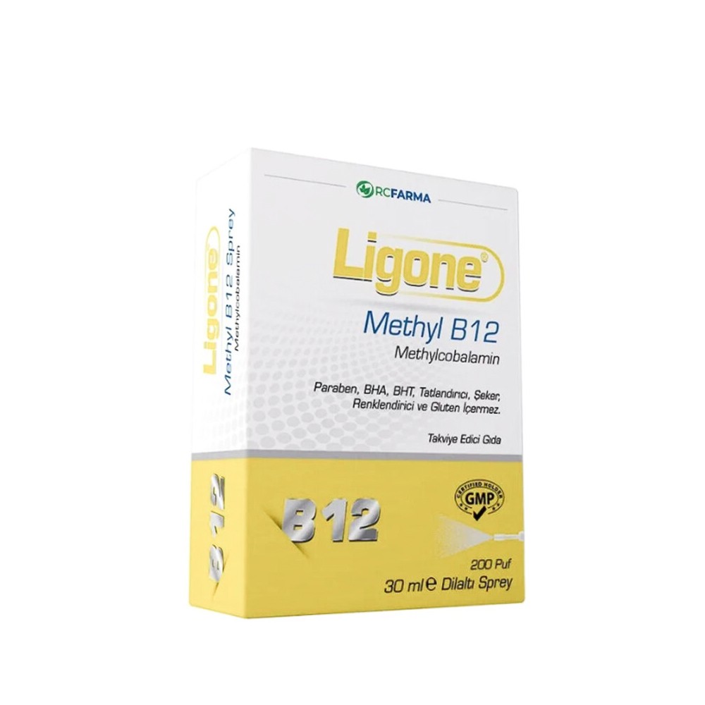 RCFarma Ligone Methyl B12 Dilaltı Sprey 30 ml