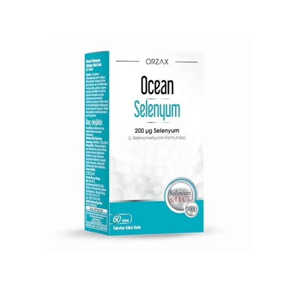 Orzax Selenyum 200 mcg 60 tablet