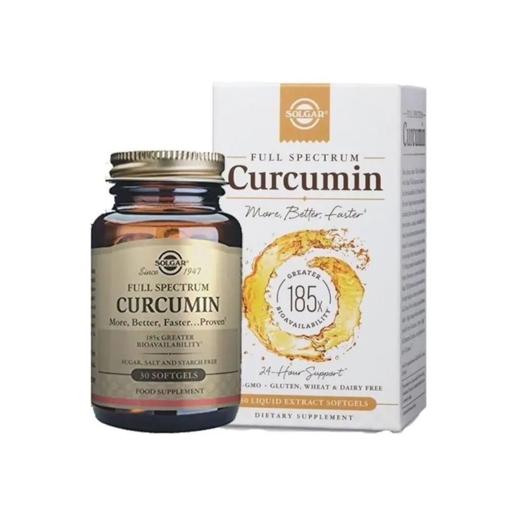 Solgar Curcumin Full Spectrum 30 Yumuşak Kapsül