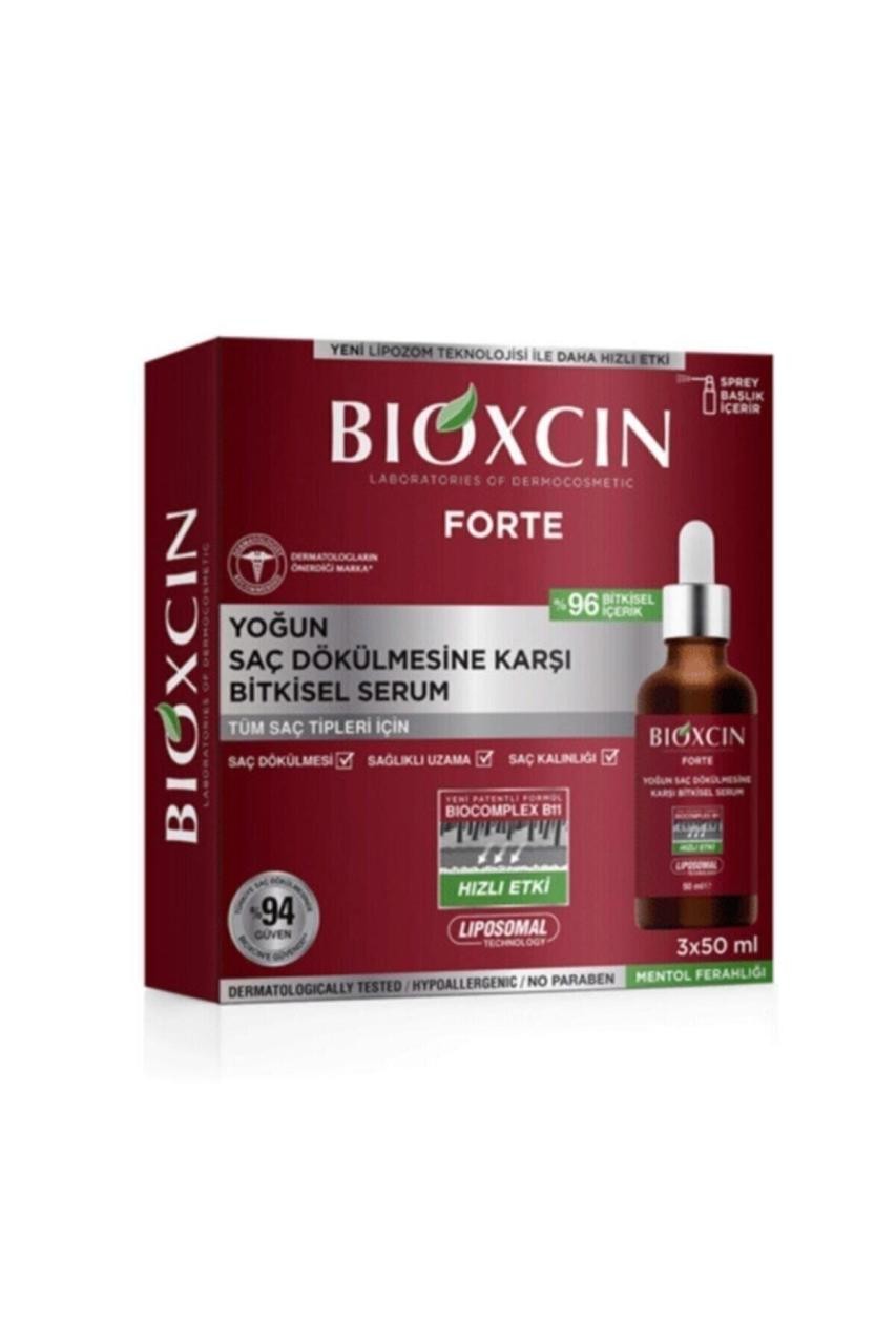 Bioxcin Forte Saç Dökülmesine Karşı Bitkisel Serum 3x50 ml
