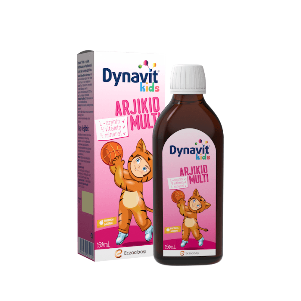 Dynavit Kids Arjikid Multi Portakal Aromalı Şurup 150 ml