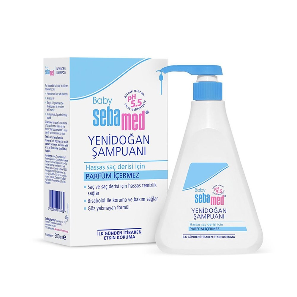 Sebamed Yenidoğan Bebek Şampuanı 500 ml