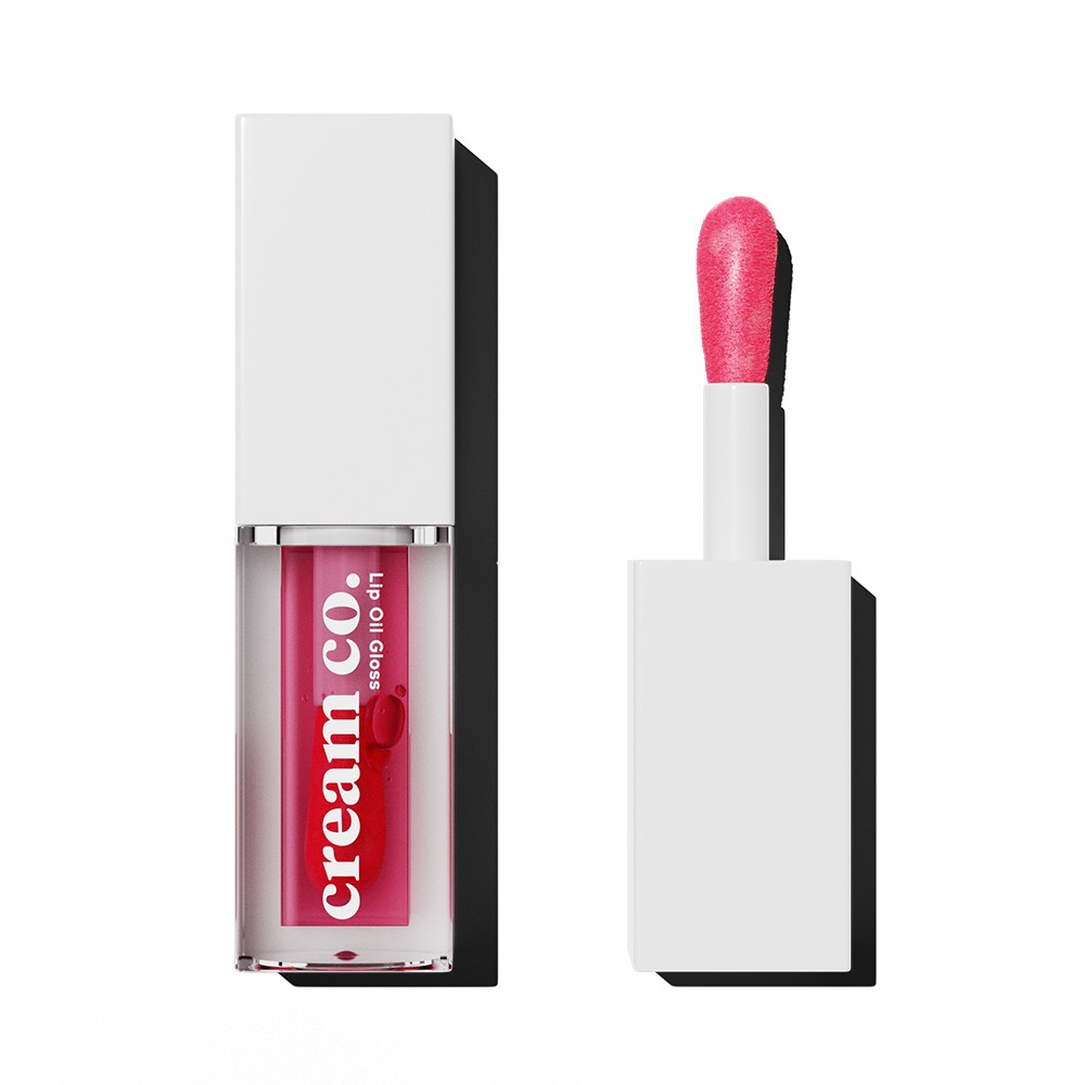 Cream Co. Lip Oil Gloss Raspberry Dudak Parlatıcısı 5 ml