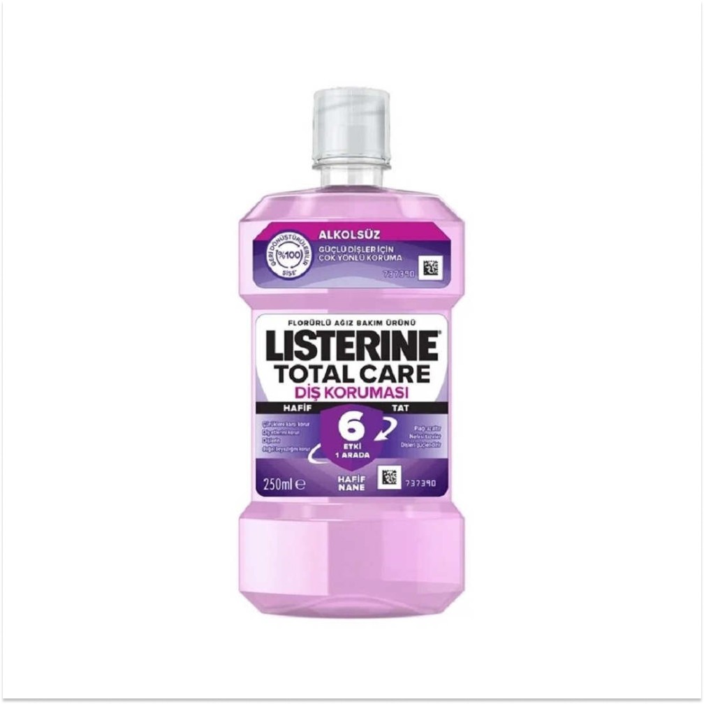 Listerine Total Care 6 Etki 1 Arada Alkolsüz Ağız Bakım Suyu 250 ml