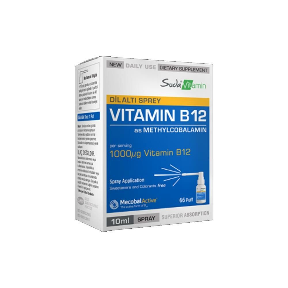 Suda Vitamin Vitamin B12 Sprey 10 ml