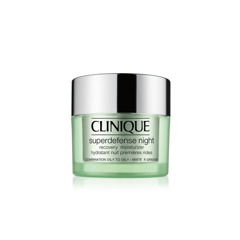 Clinique Superdefense Karma ve Yağlı Ciltler İçin Gece Kremi 50 ml